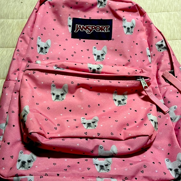 Jansport Handbags - Jansport Frenchie Bulldog Backpack